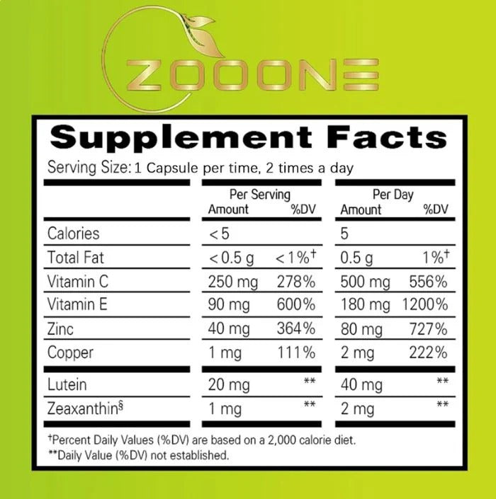 Zooone™ - Lo mejor en Nutrición ocular diaria