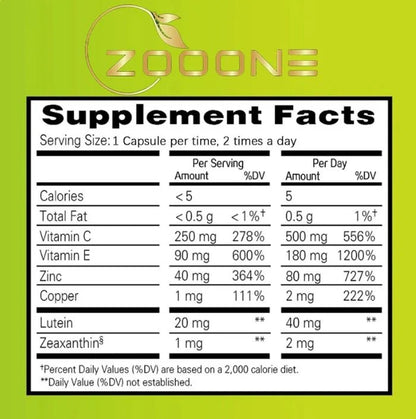 Zooone™ - Lo mejor en Nutrición ocular diaria