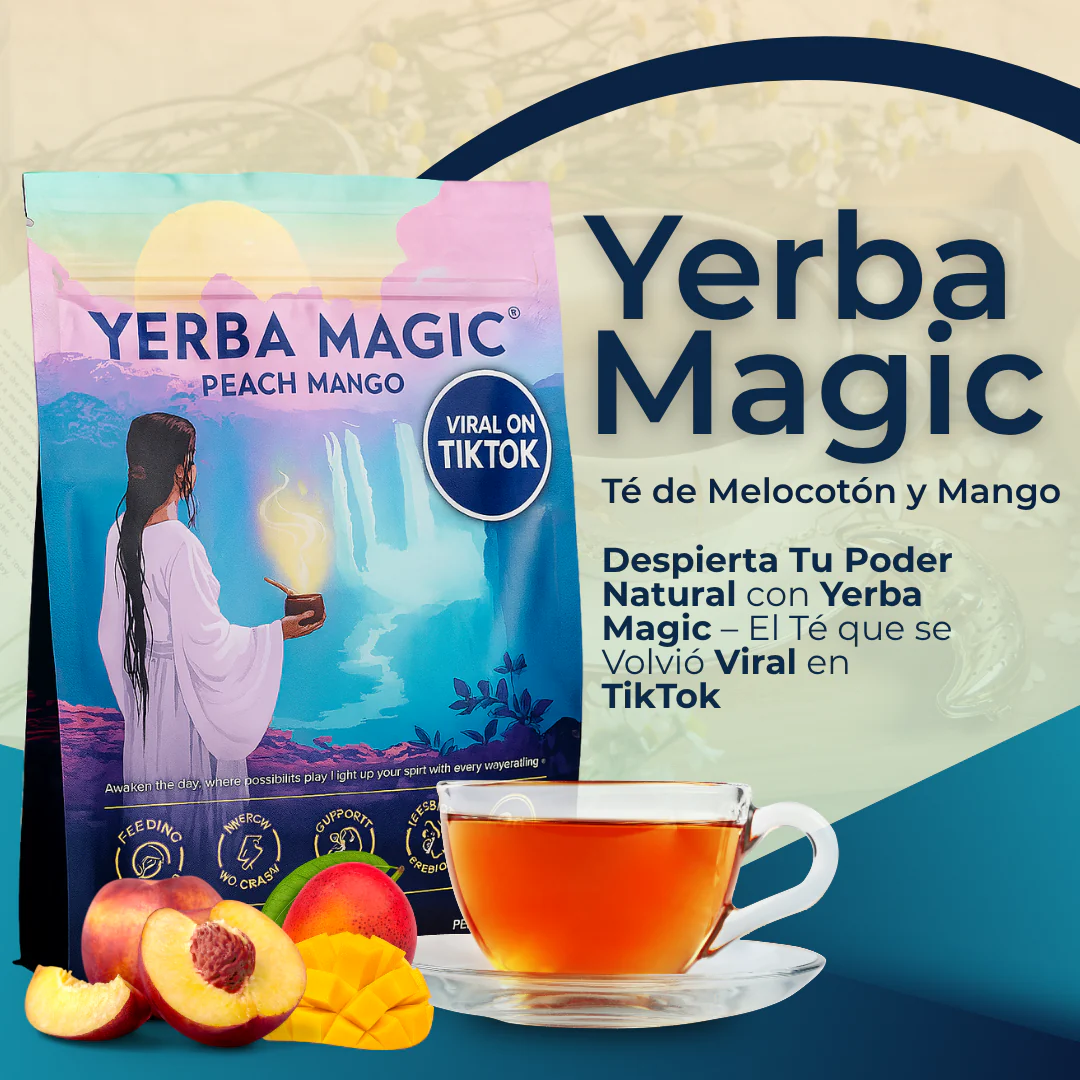 Yerba Magic | Natural Té de Melocotón y Mango